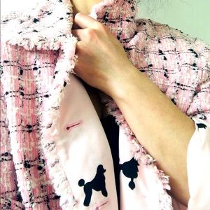 Thanks Mom! Vintage ESCADA Blazer. Time to say goodbye. Charmed by the Lining!